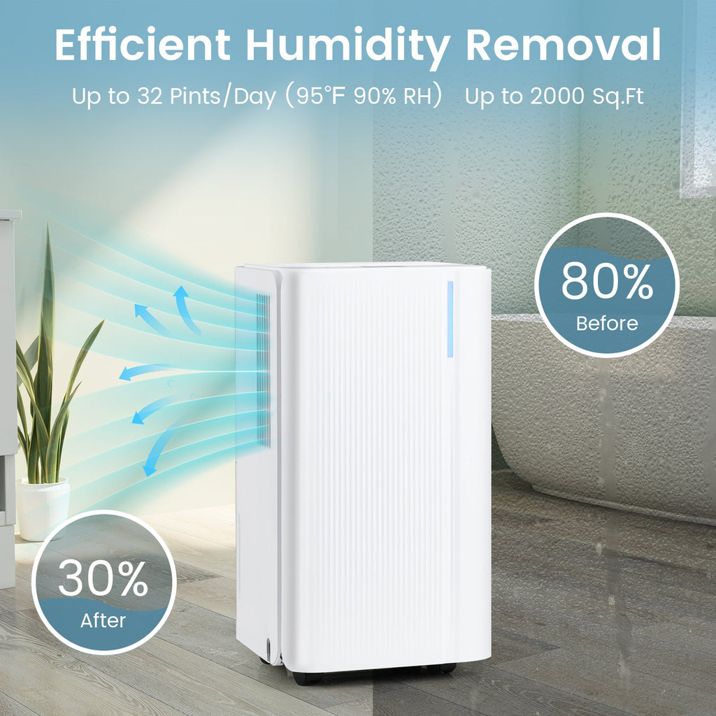 32-Pint Dehumidifier (up to 2,000 sq ft)