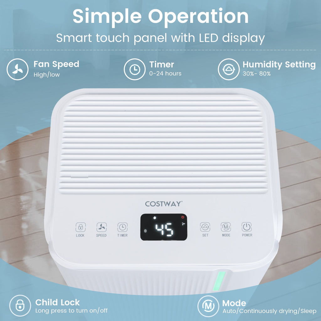 32-Pint Dehumidifier (up to 2,000 sq ft)