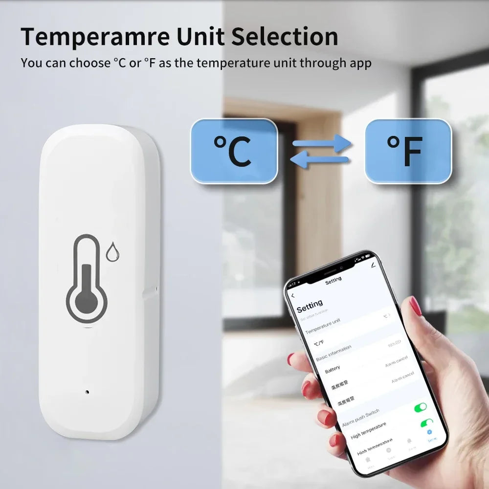 Wi-Fi Temperature & Humidity Sensor