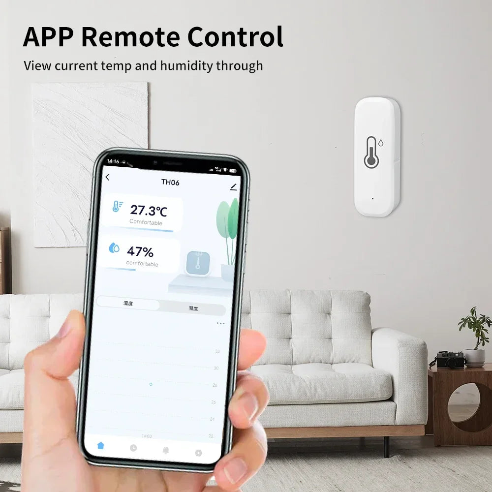 Wi-Fi Temperature & Humidity Sensor