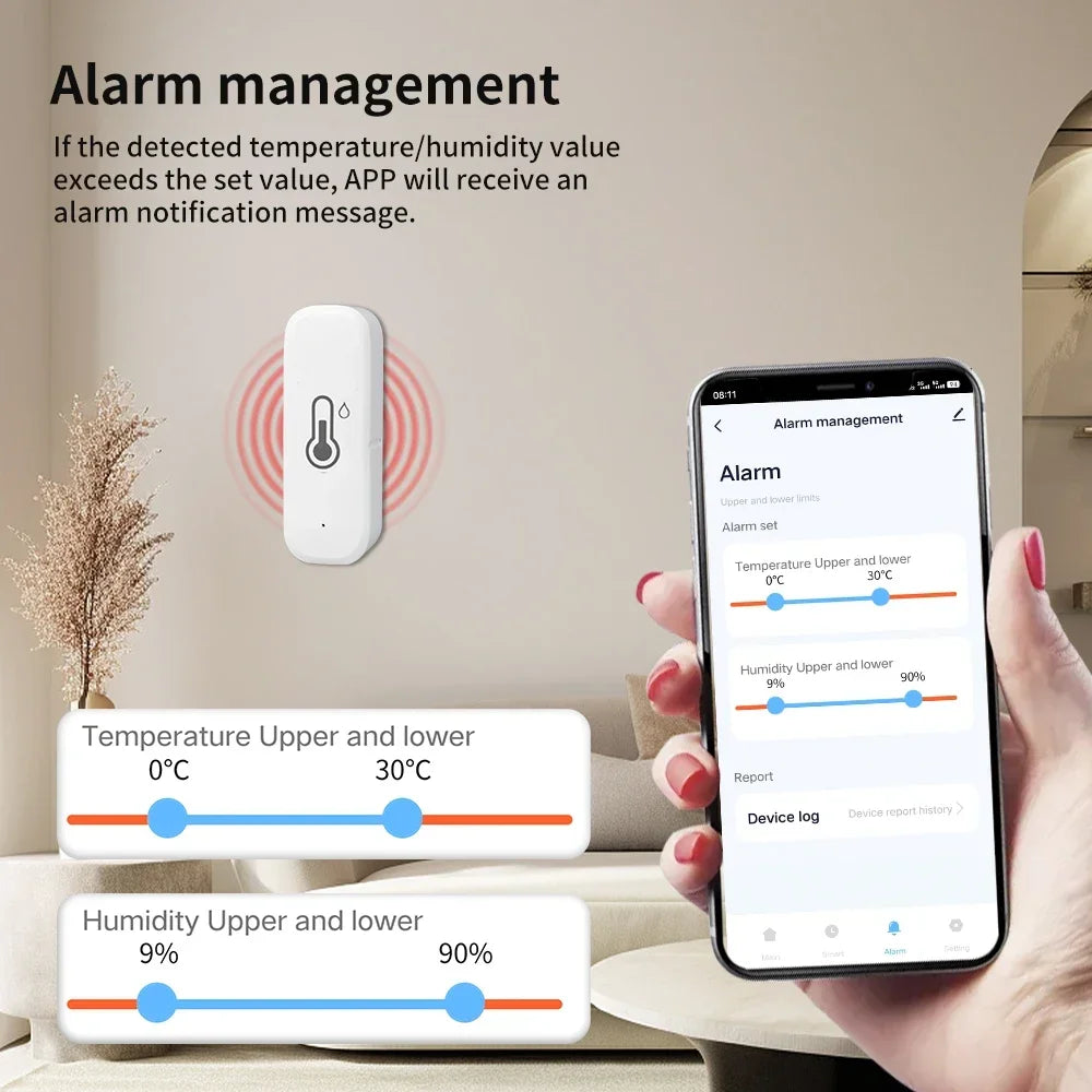 Wi-Fi Temperature & Humidity Sensor